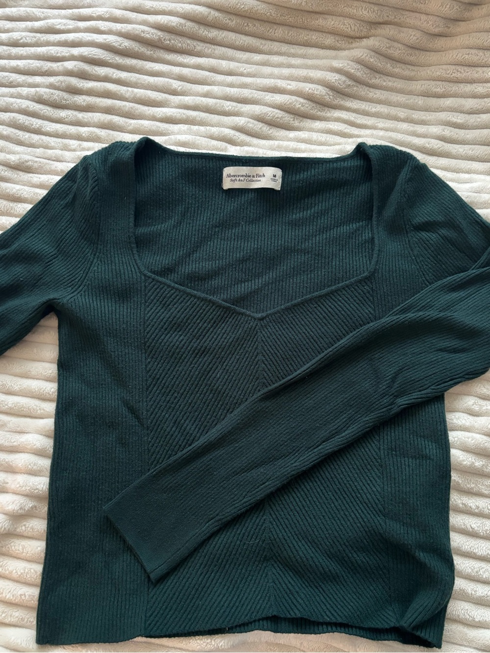 Dark green Abercrombie & Fitch sweater